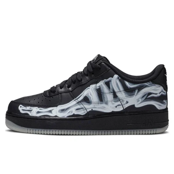 Кроссовки Nike Air Force 1 Low Black Skeleton