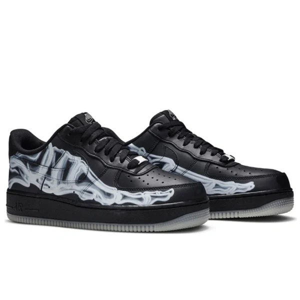 Кроссовки Nike Air Force 1 Low Black Skeleton