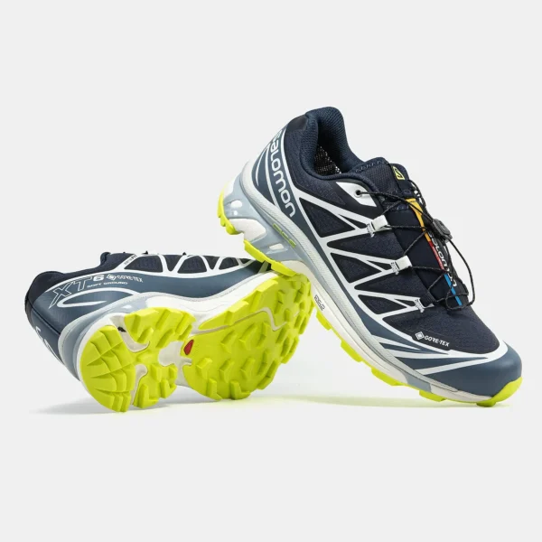 Кроссовки Salomon XT-6 Gore-Tex Night Sky Acid Lime