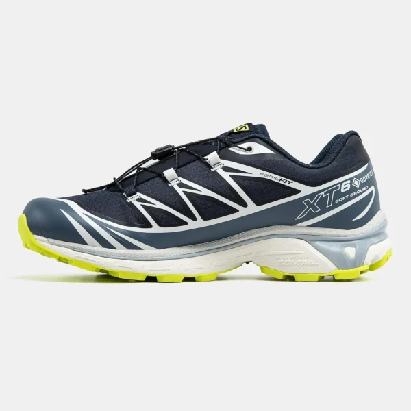 Кроссовки Salomon XT-6 Gore-Tex Night Sky Acid Lime