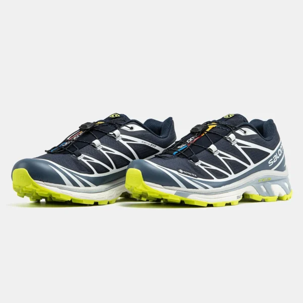 Кроссовки Salomon XT-6 Gore-Tex Night Sky Acid Lime