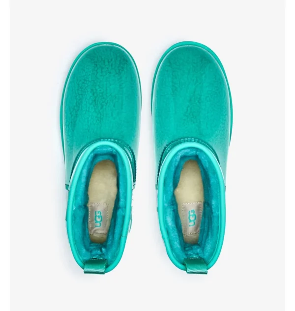 Черевики Ugg Classic Clear Mini Teal Blue