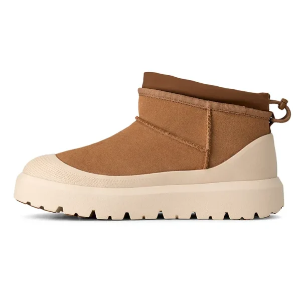 Ботинки UGG Cl Ultra Mini Weather Hybrid Chestnut White