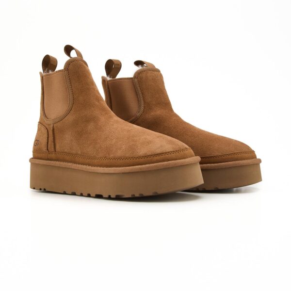Черевики UGG Neumel Chelsea Platform Chestnut