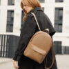 Женский рюкзак Sambag Brix Classic бежевый