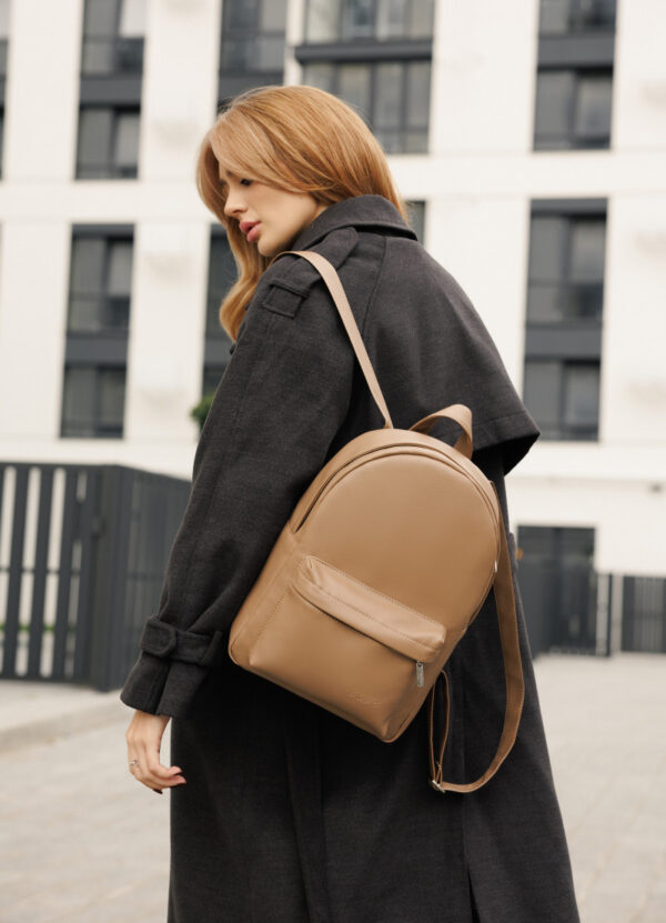 Женский рюкзак Sambag Brix Classic бежевый