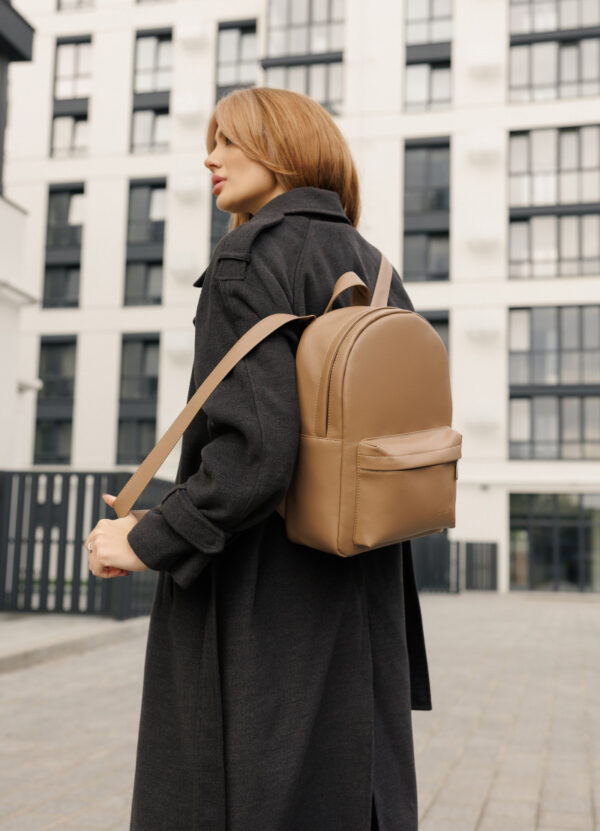 Женский рюкзак Sambag Brix Classic бежевый