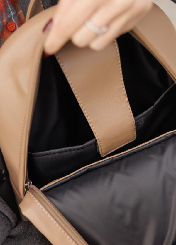 Женский рюкзак Sambag Brix Classic бежевый