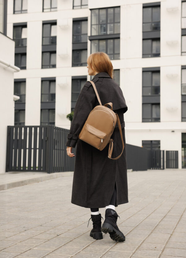 Женский рюкзак Sambag Brix Classic бежевый