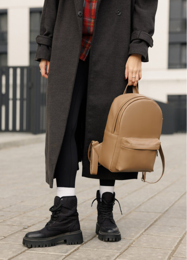 Женский рюкзак Sambag Brix Classic бежевый