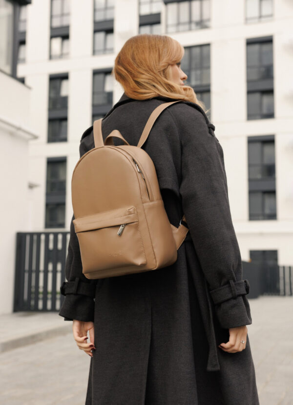 Женский рюкзак Sambag Brix Classic бежевый