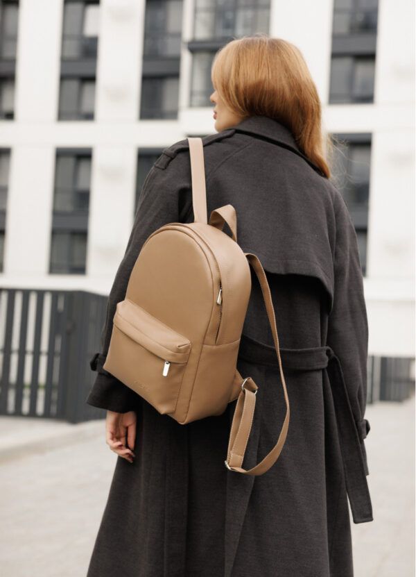 Женский рюкзак Sambag Brix Classic бежевый