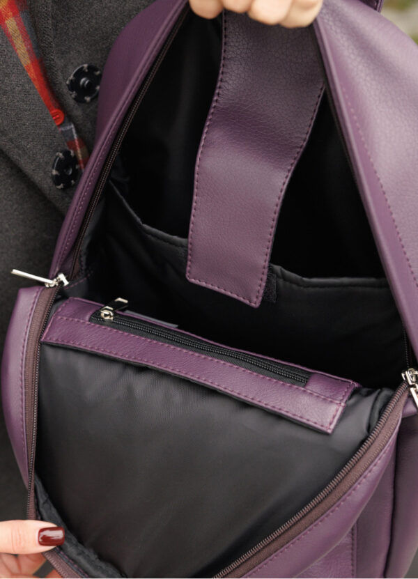 Жіночий рюкзак Sambag Brix Classic фіолетовий