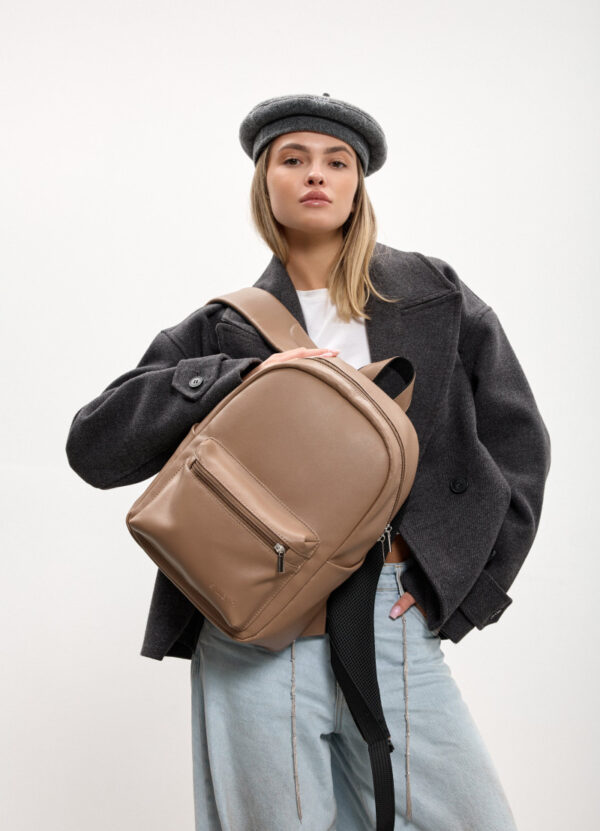Жіночий рюкзак Sambag Talary бежевий